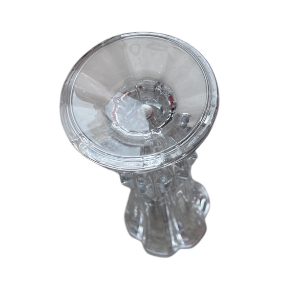 Vintage Cristal d'Arques Pedestal‎ Crystal Bud Vase - Picture 5 of 10